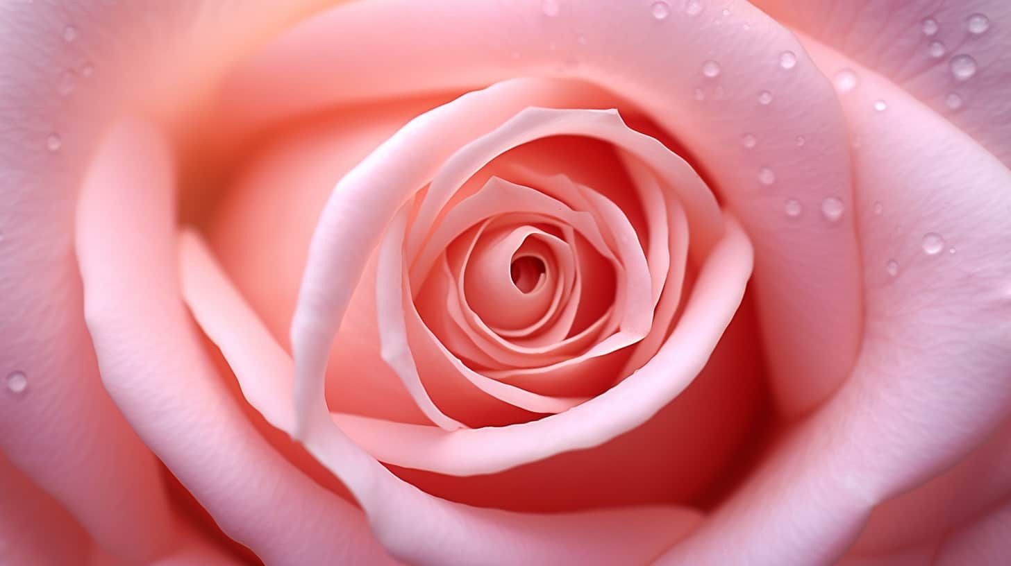 meaning of pink roses, hisotry and symbolism, macro shot of a pink rose